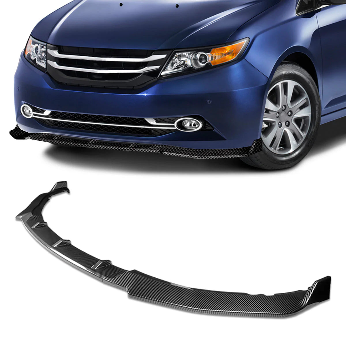CK-Style Front Bumper Lip 11-17 Honda Odyssey