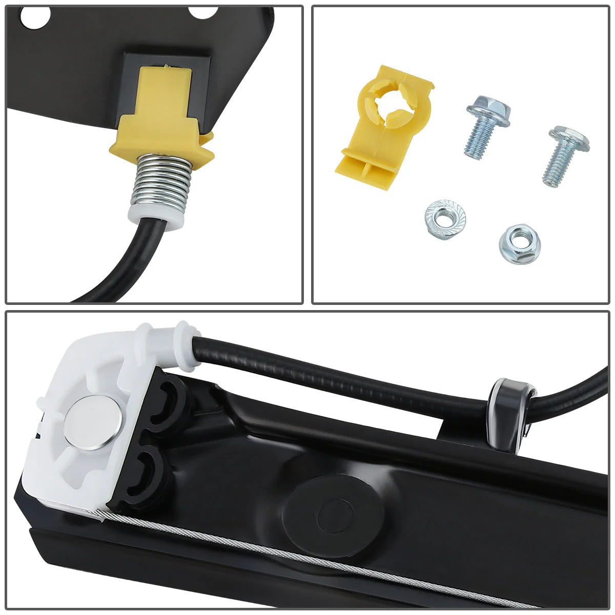 01-05 BMW 325I 325Xi 330I 330Xi 4Dr Power Window Regulator w/o Motor - Rear Left Driver Side