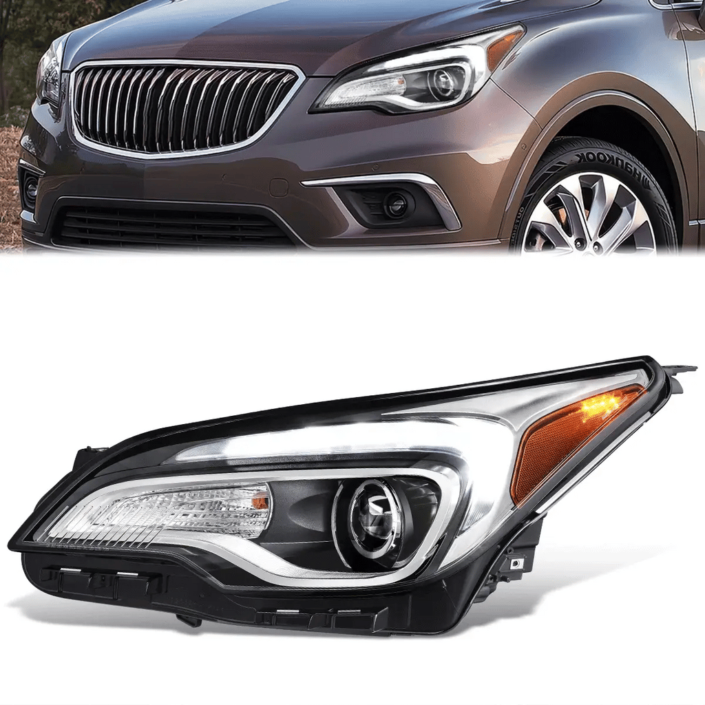 LED DRL Projector Headlight (Left) 16-18 Buick Envision