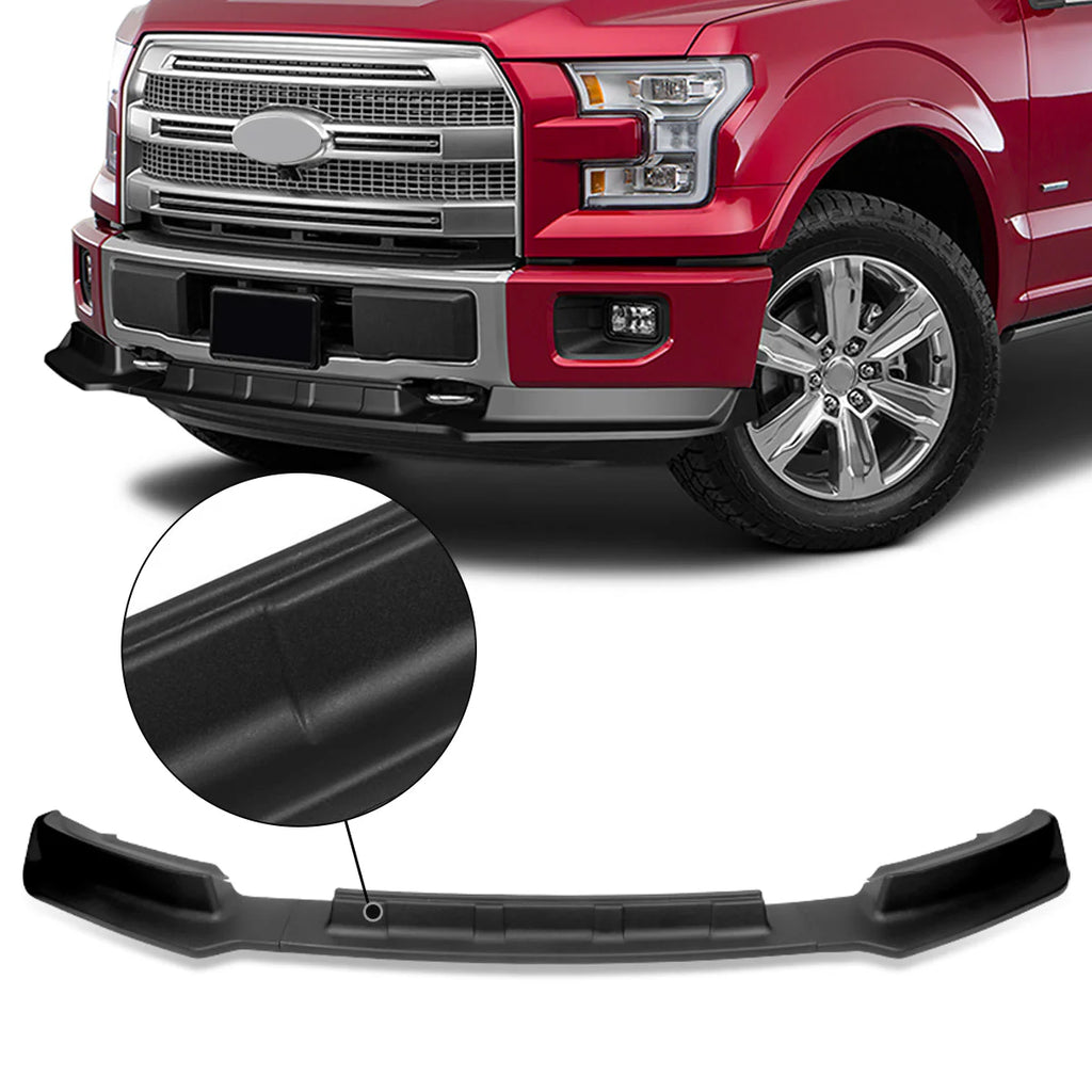STP-Style Front Bumper Lip 15-17 Ford F-150