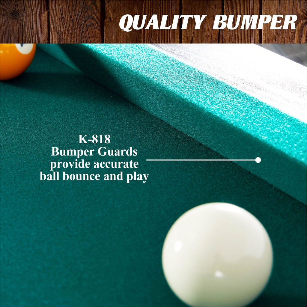 2026 84′′ Arcade Pool Table with Bonus Dartboard Set, Green