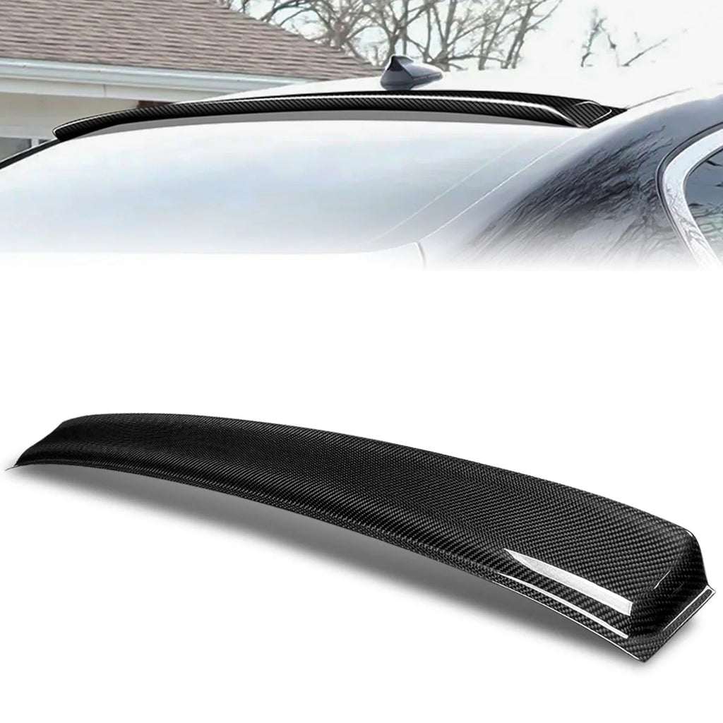 07-15 Infiniti G25 / G35 / G37 / Q40 Sedan Rear Window Roof Spoiler - Carbon Fiber