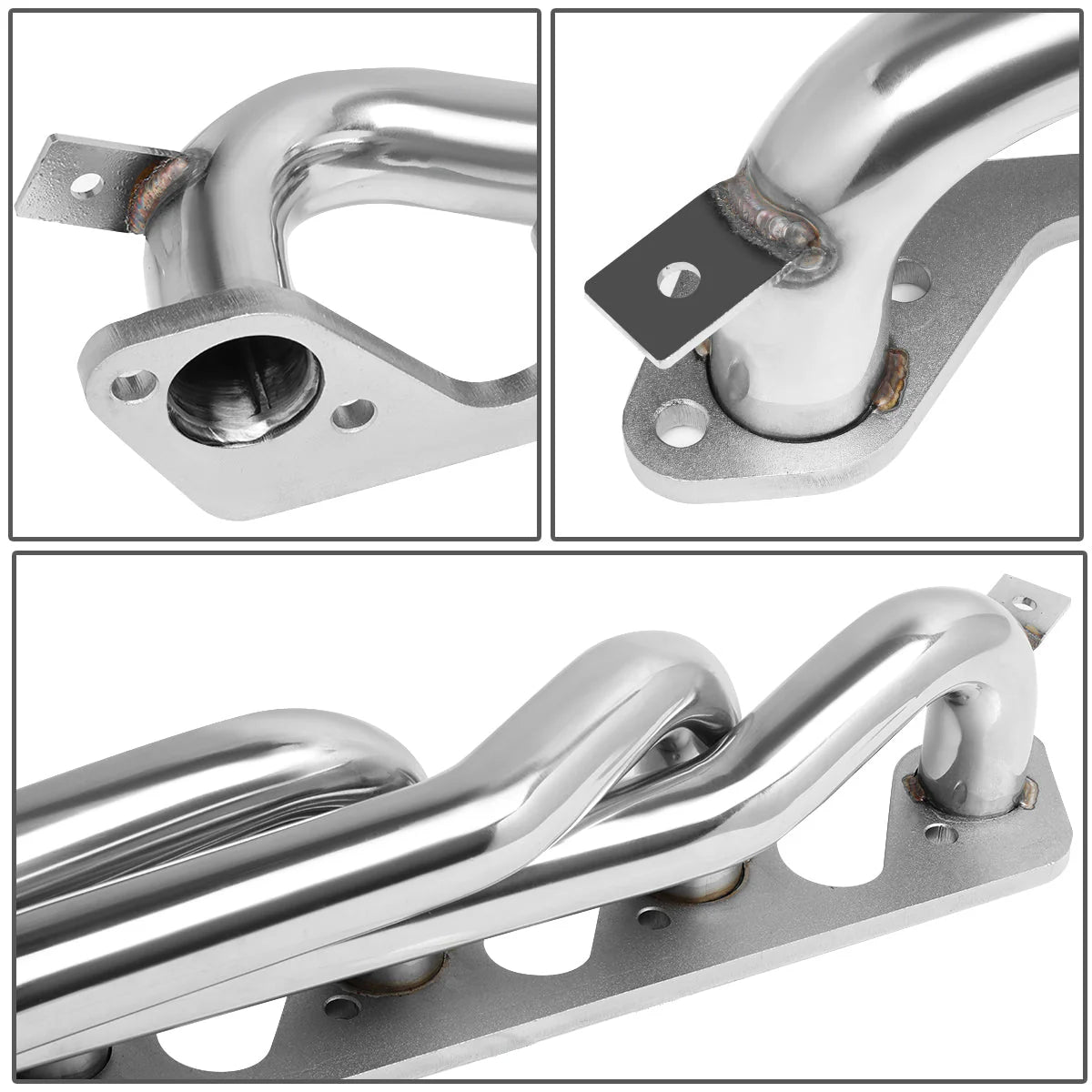 96-02 Dodge Ram 2500 3500 8.0L V10 Shorty 5-1 Exhaust Header - Stainless Steel