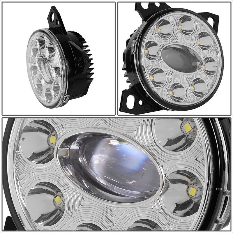 LED DRL Projector Fog Lights 08-15 Kenworth T660, 13-20 Peterbilt 579