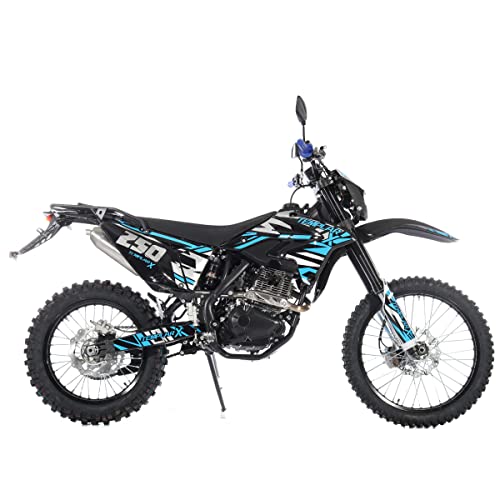 2026 250cc 6 Speed Dirt Bike with Zongshen Engine Pit Bike Gas Dirt Bikes