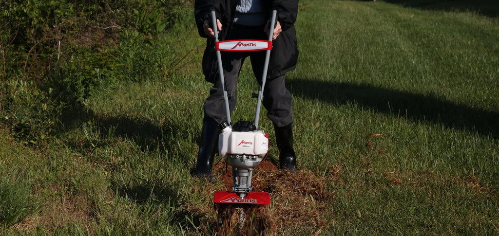 2026 MANTIS 7268 Mini-Tiller/Cultivator 25-cc 9-in Front-Tine Forward-rotating Tiller (CARB)