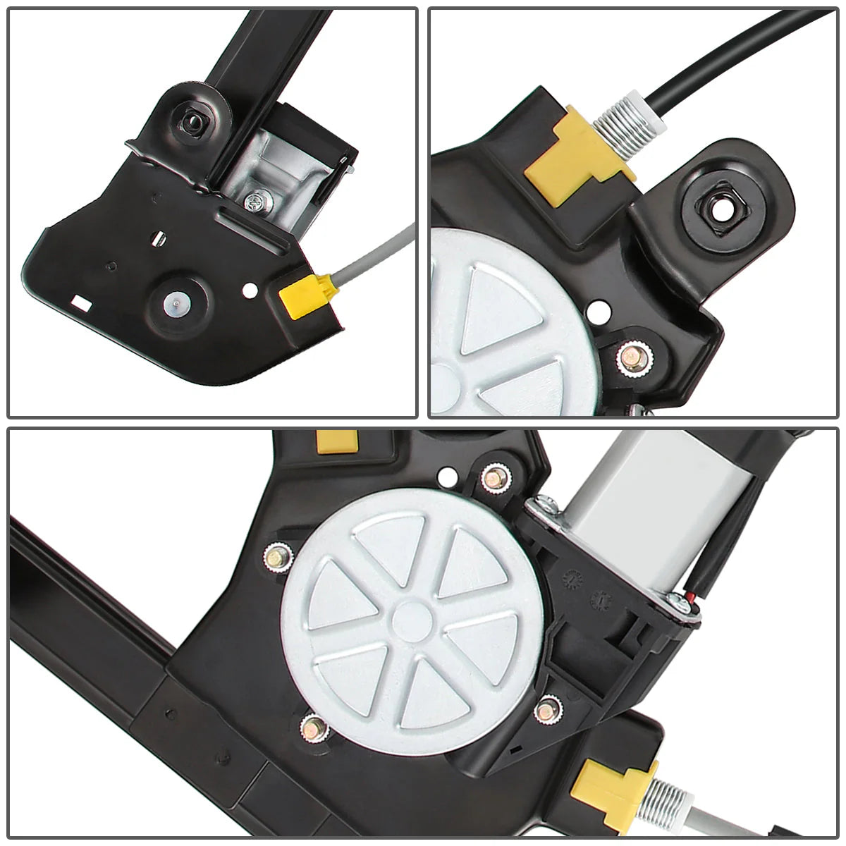04-08 Ford F150 Lobo Extended Cab Power Window Regulator w/Motor - Front Right Passenger Side
