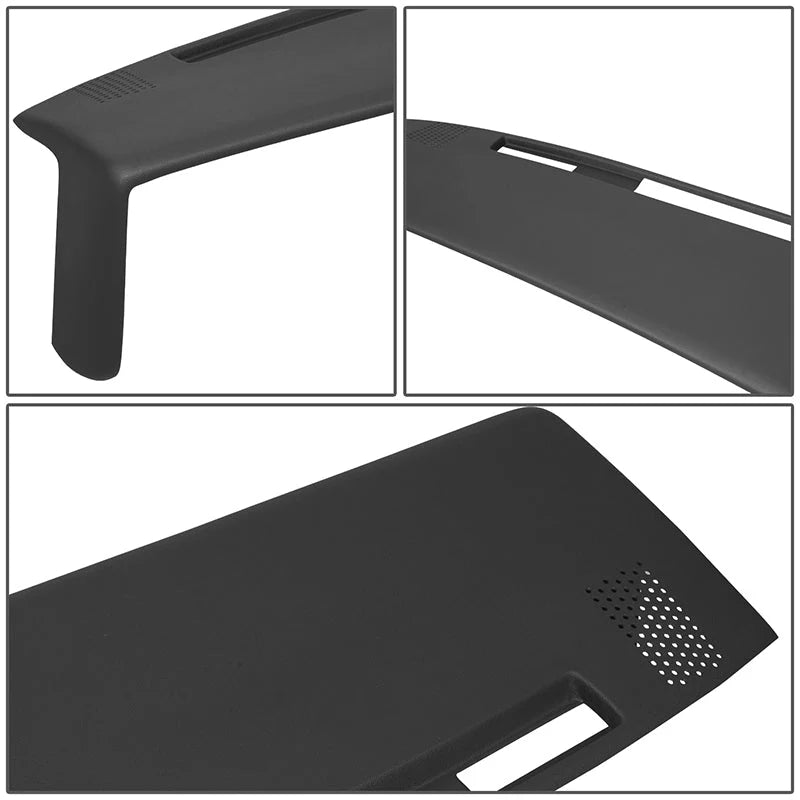 Black Dash Cap Cover Bezel Overlay 81-86 Chevy C/K 10 20 30, GMC 1500 2500 3500