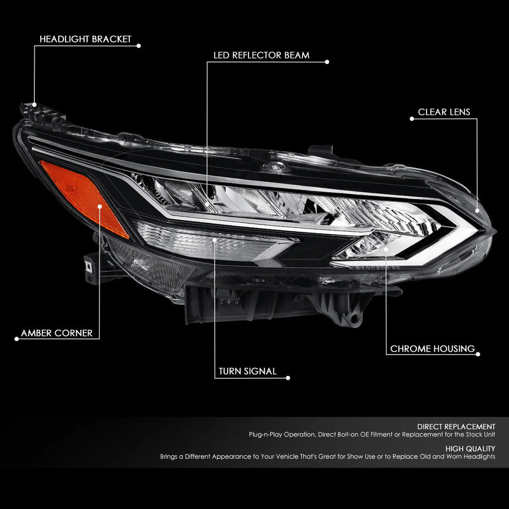 Factory Style LED Headlight (Right) 20-22 Nissan Sentra