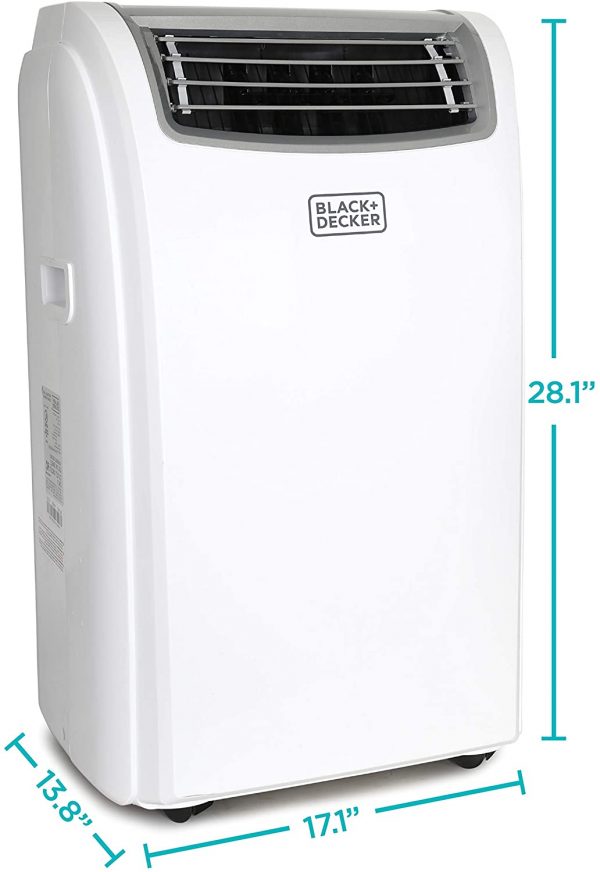 2026 BLACK DECKER 14,000 BTU Portable Air Conditioner with Heat and Remote Control