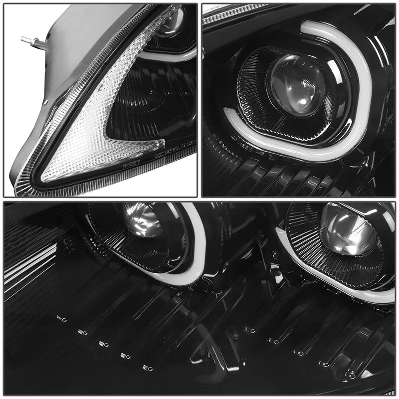 LED DRL Halo Projector Headlights 09-18 International Harvester ProStar