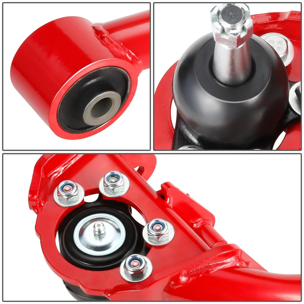 19-22 Ram 1500 2-4 in. Lift Front Upper Control Arms w/Dual Shock Mount (Red)