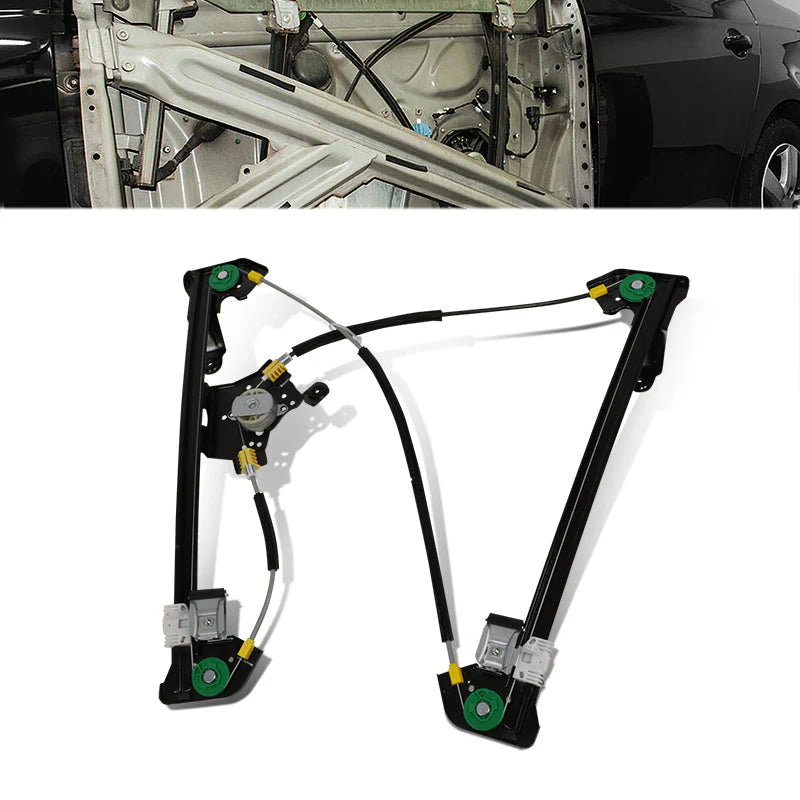 04-08 Ford F150 Lobo Extended Cab Power Window Regulator w/o Motor - Front Left Driver Side