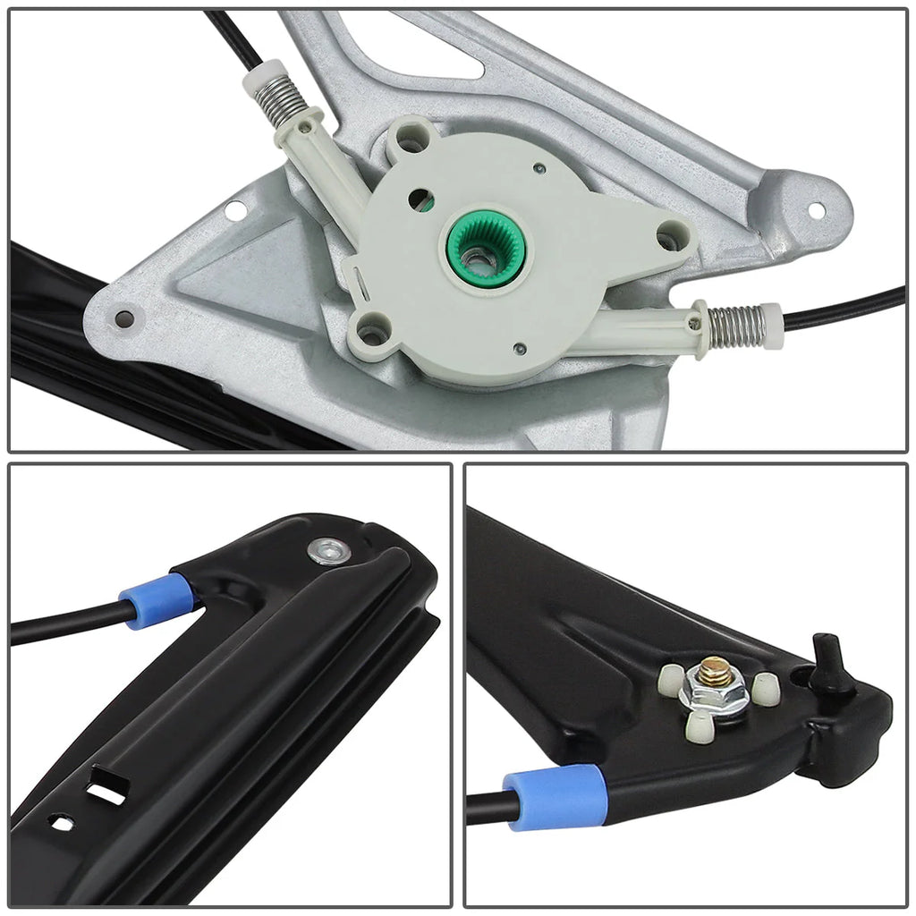 96-01 Audi A4 Power Window Regulator w/o Motor - Front Left Driver Side