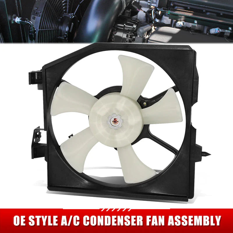 01-03 Mazda Protege Protege5 A/C Condenser Cooling Fan Assembly - MA3113107