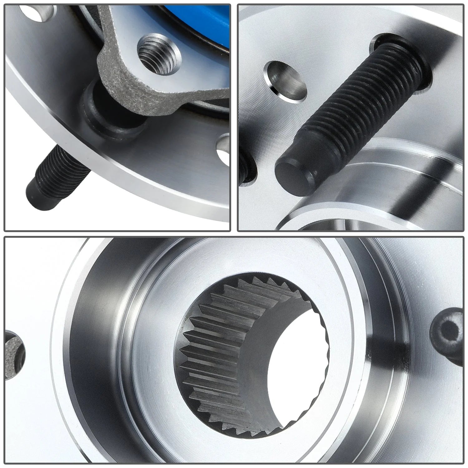Front Left or Right Side Wheel Bearing & Hub Assembly 97-05 Chevy Malibu, Oldsmobile Cutlass, Pontiac Grand Am