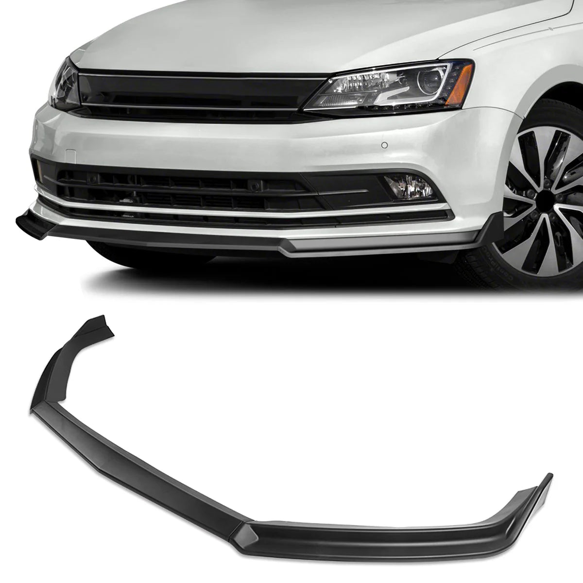 STP-Style Front Bumper Lip 15-18 Volkswagen Jetta