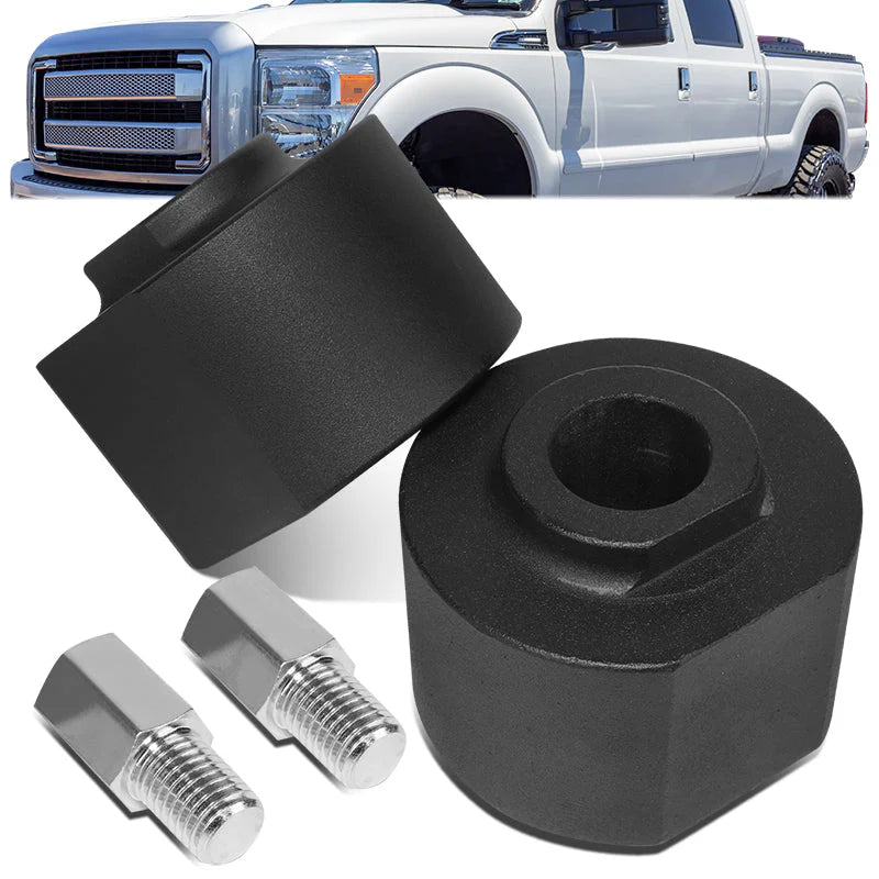 99-20 Ford F250 F350 Super Duty 2WD 3 in. Front Leveling Coil Spring Spacer Kit