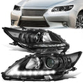 LED DRL Projector Headlights 13-15 Lexus ES300h, ES350