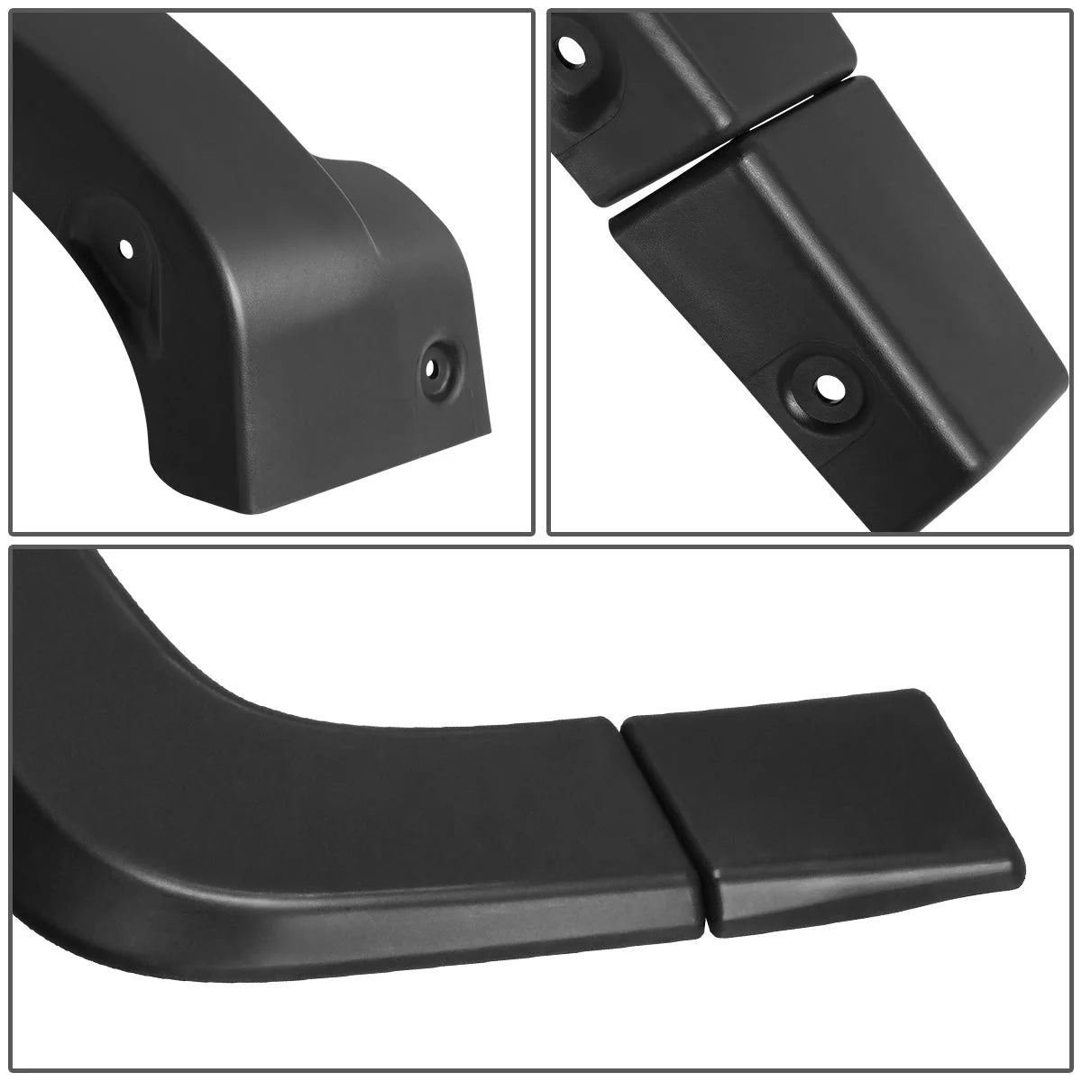 Factory Style Matte Fender Flares 14-19 Chevrolet Silverado 1500 2500HD 3500HD