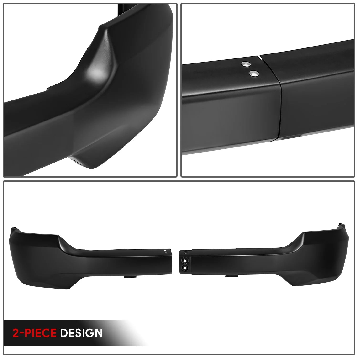Modular Style Front Bumper (w/o Fog Light Holes) 16-19 Chevy Silverado 1500 LD