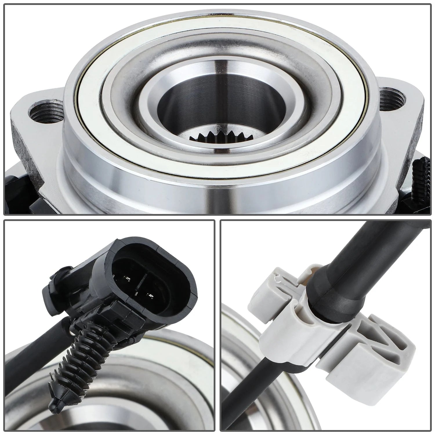Front Left or Right Side Wheel Bearing & Hub Assembly 99-07 Chevy/GMC Silverado Sierra 1500 2500