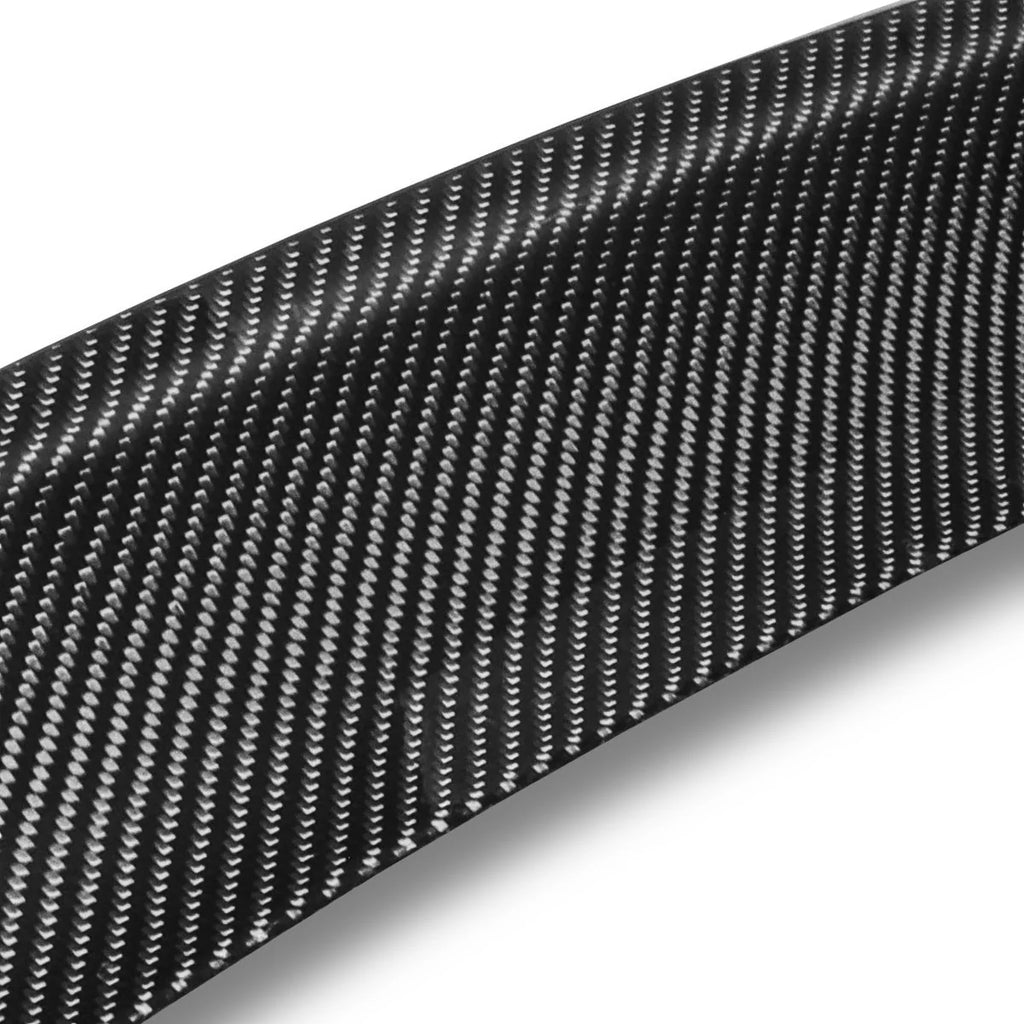 10-16 BMW M5 550i 535i 528i F10 Sedan Rear Window Windshield Roof Spoiler - Carbon Fiber