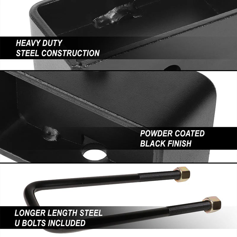 95-22 Toyota Tacoma 3 in. Rear Lift Block Kit (2WD, 4WD)