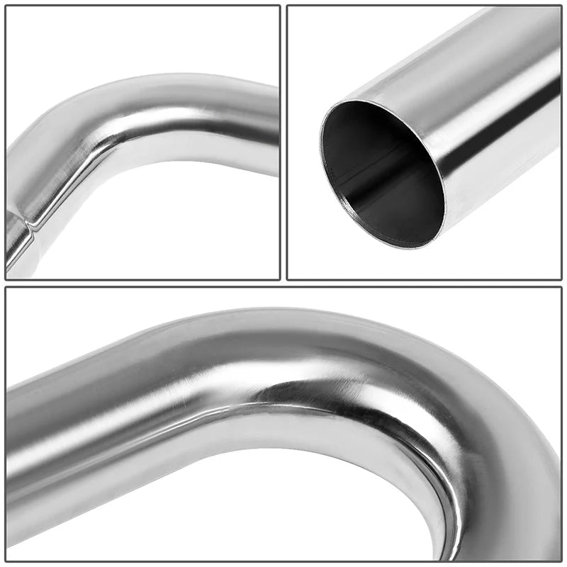 16Pcs 2.25 in. OD Custom Exhaust Tubing Mandrel Bend Straight U-Bend Pipes