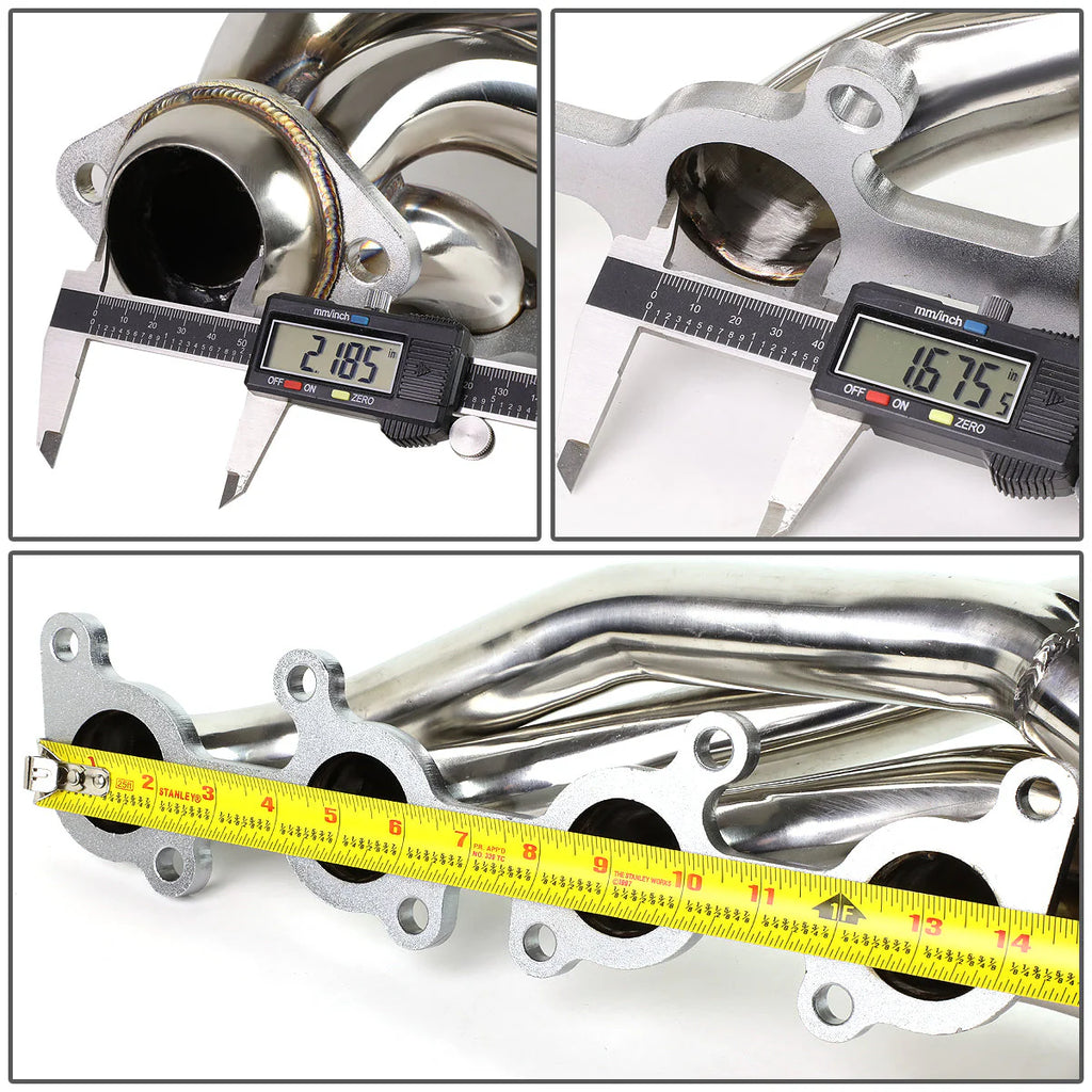 11-14 Ford F-150 5.0L V8 4-1 Shorty Exhaust Headers - Stainless Steel