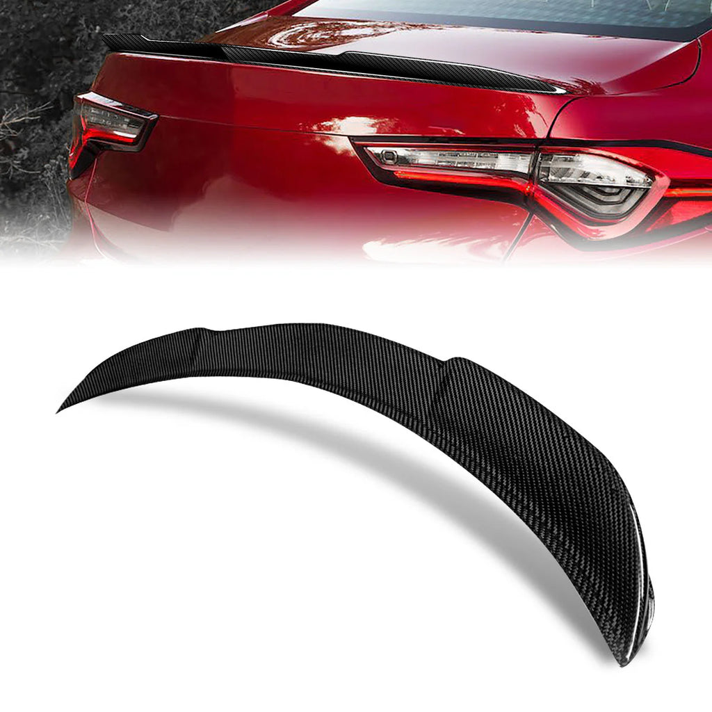 Type S-Style Carbon Fiber Rear Trunk Lid Spoiler 21-23 Acura