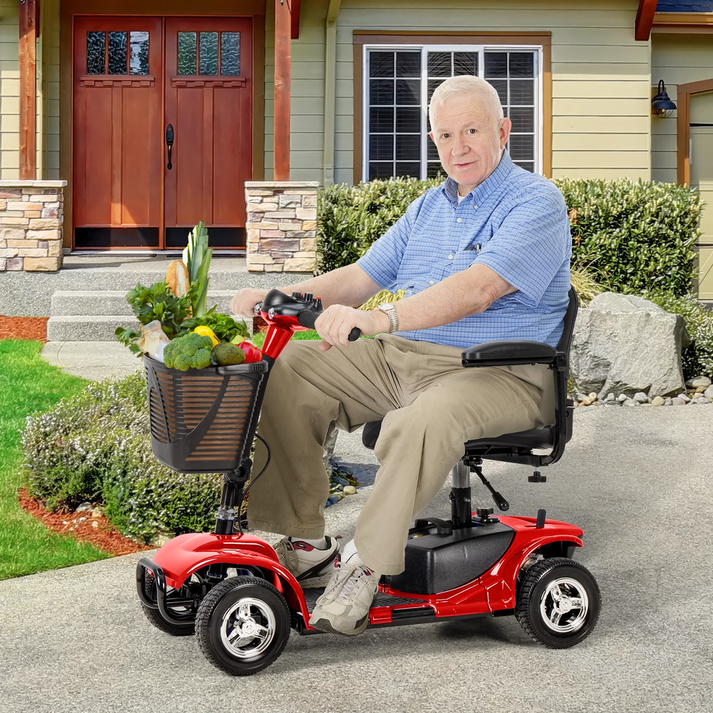 2026 UltraLite Mobility 4-Wheel Scooter, Portable & Lightweight, 14-Mile Range, Model A898