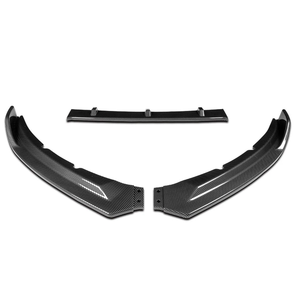 3 Pieces STP Style Front Bumper Lip 16-19 Jaguar XE