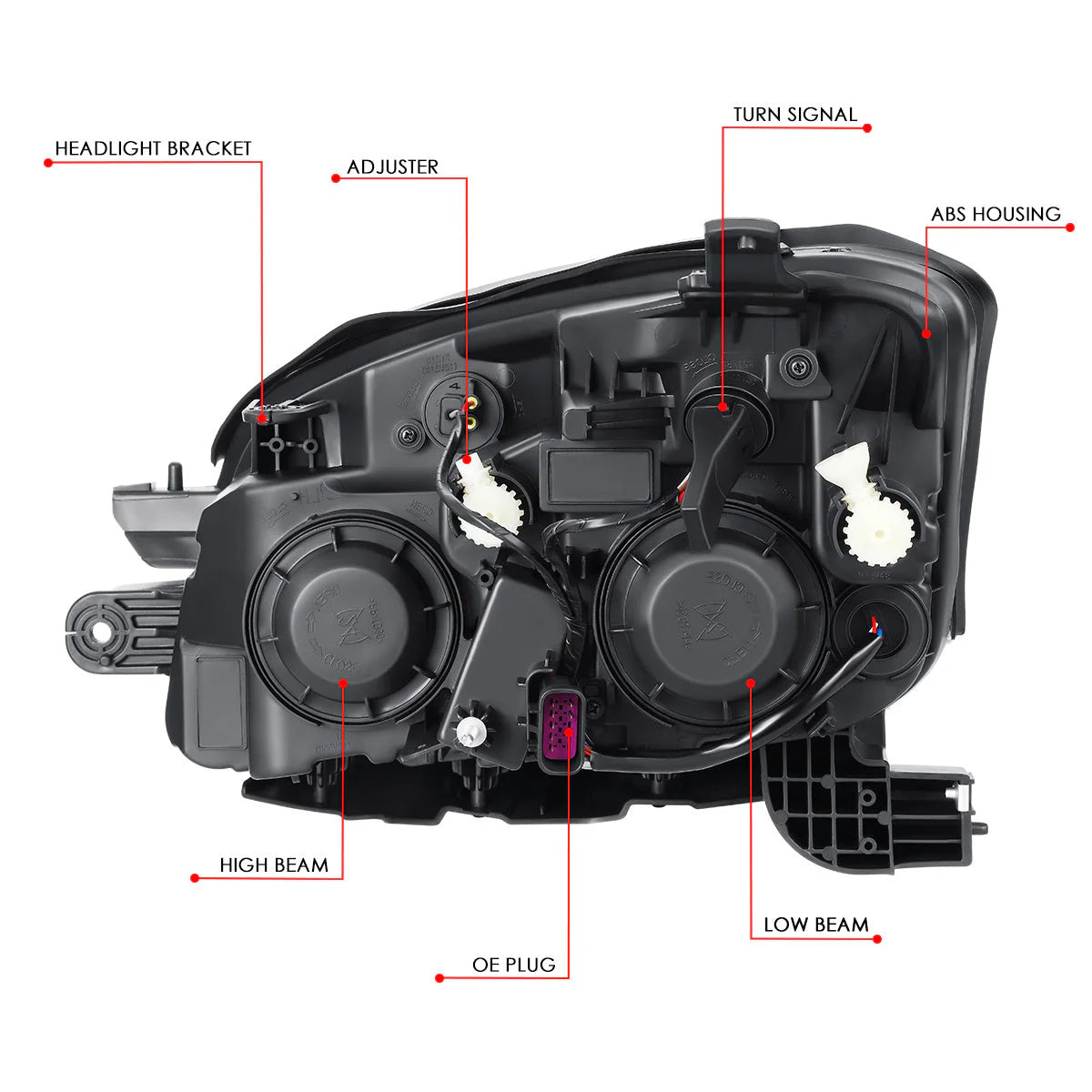 Factory Style Headlight (Right) 15-16 Chevrolet Trax
