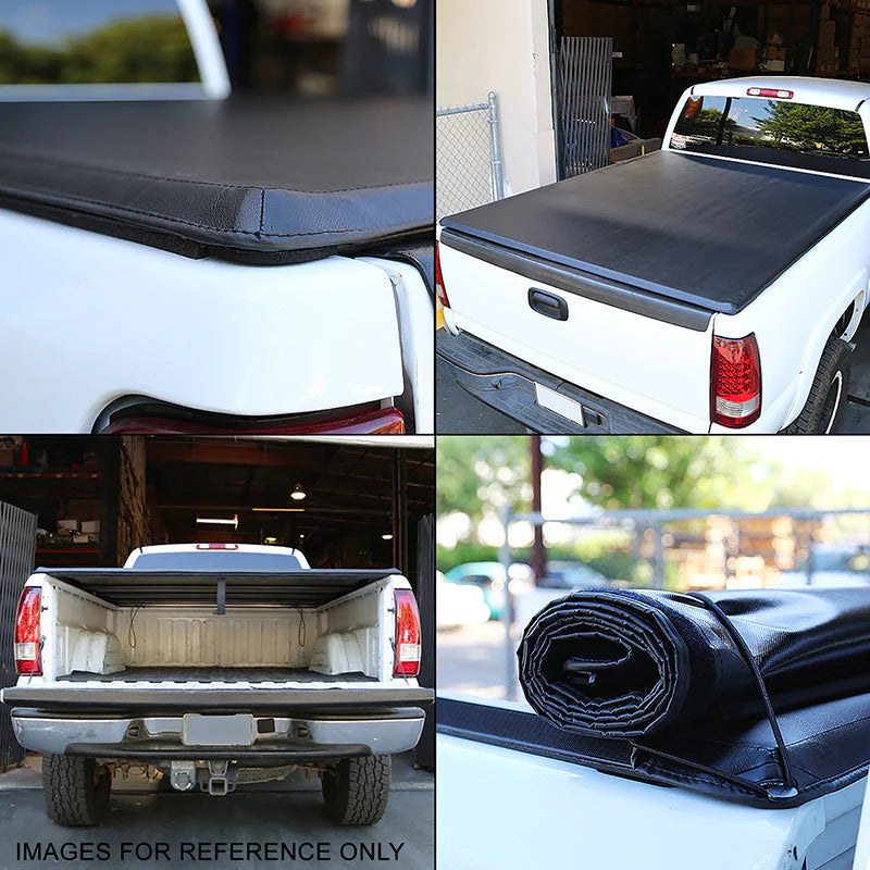 5.5 ft. Bed Soft Roll-Up Tonneau Cover 22-24 Toyota Tundra