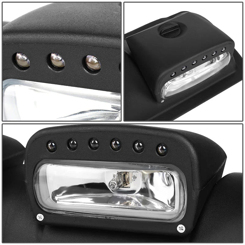 Amber Lens Roof Mounted Fog Light w/ Switch 38 in. X 9 in. X 4 in.