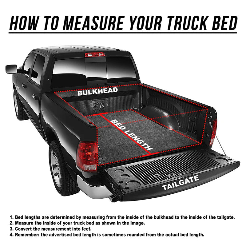 5.7 ft. Bed Soft Roll-Up Tonneau Cover 22-24 Ford Maverick