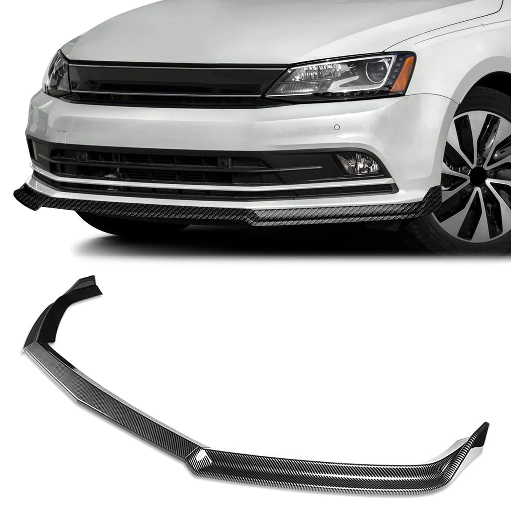 STP-Style Front Bumper Lip 15-18 Volkswagen Jetta