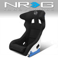 Microfiber Fiberglass Fixed Back Bucket Racing Seat w/Bracket Universal