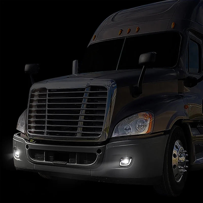 LED DRL Projector Fog Lights 08-17 Freightliner Cascadia