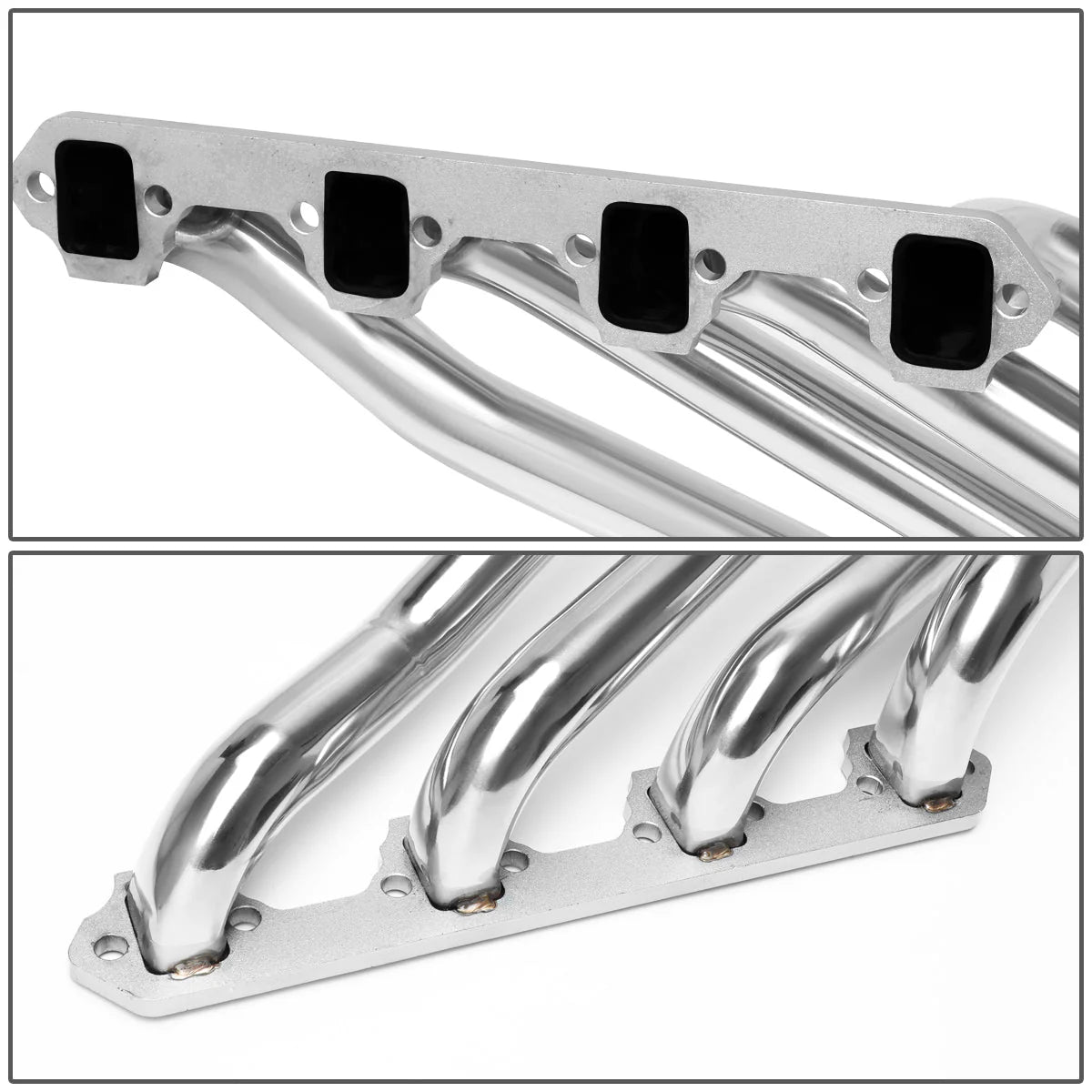 64-70 Ford Mustang with 260 289 302 351 Windsor V8 4-1 Long Tube Exhaust Header - Stainless Steel