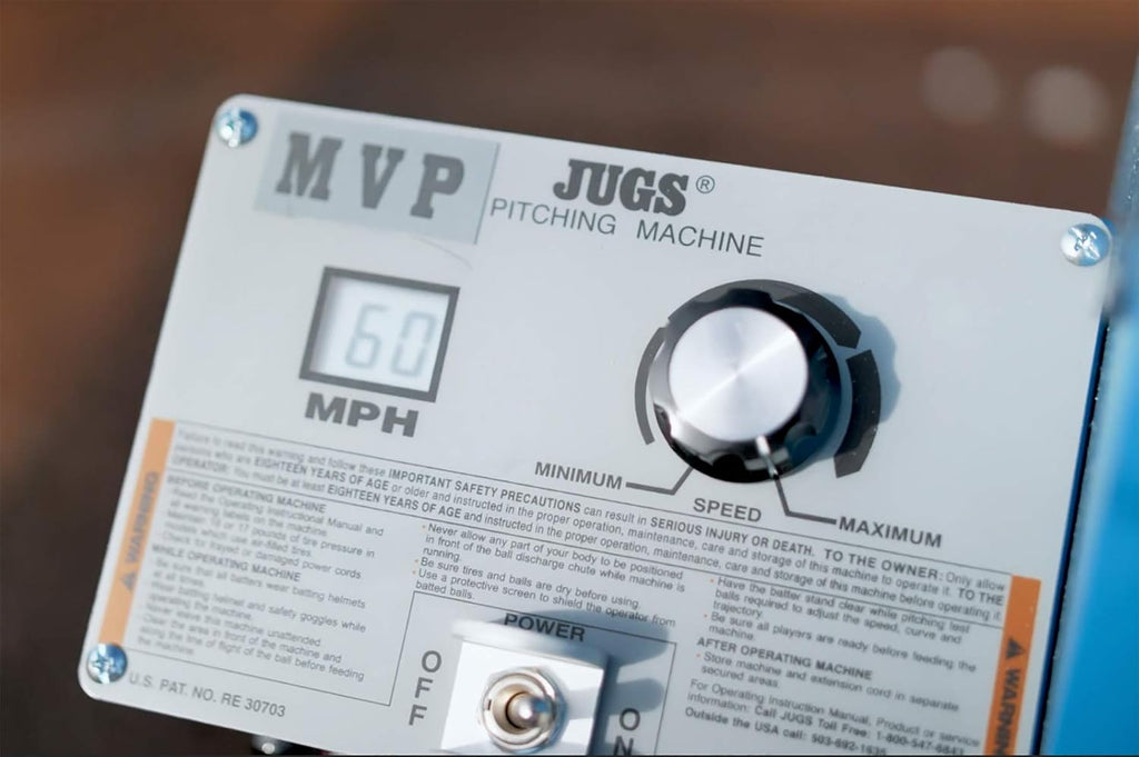 2026 Jugs MVP Combo Pitching Machine – Adjustable Up to 60 MPH, for Baseball & Softball, Ideal for Pitching-Machine Leagues