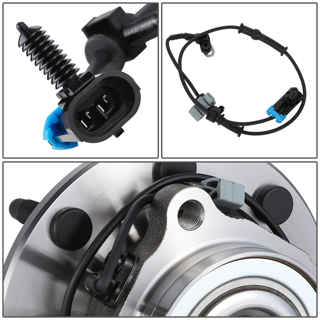 Front Wheel Bearing Hub Assembly 07-10 Chevy/GMC Silverado Sierra 2500HD 3500 Classic