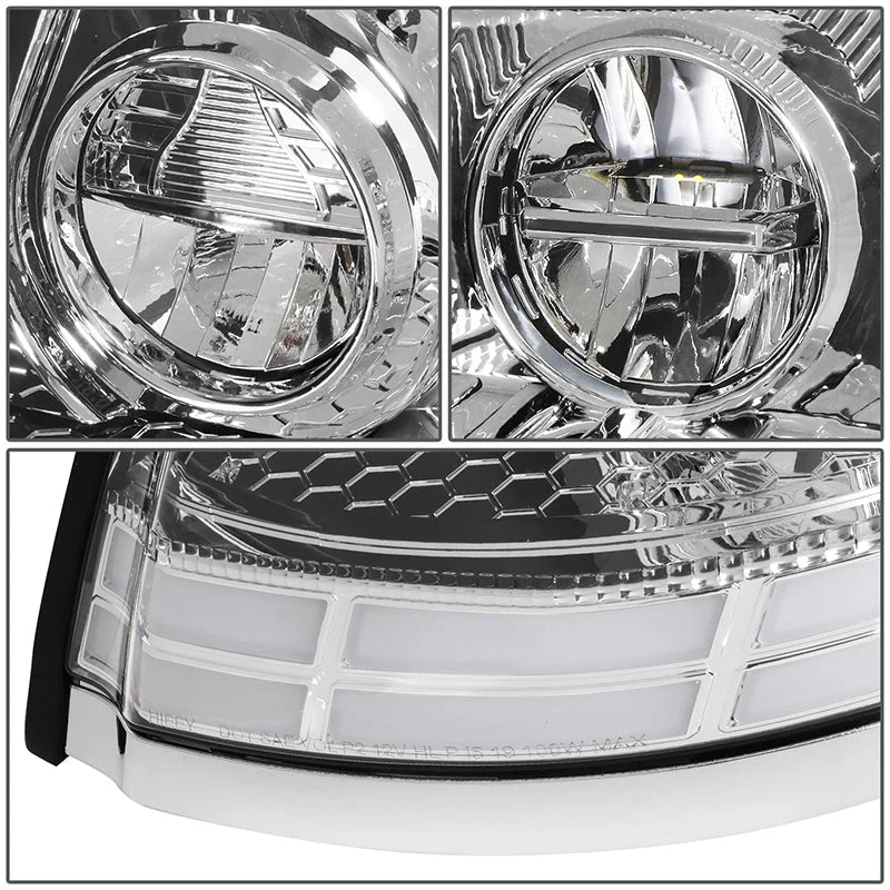 Full LED Switchback Headlights 03-17 Volvo VN VNL VNM VNX