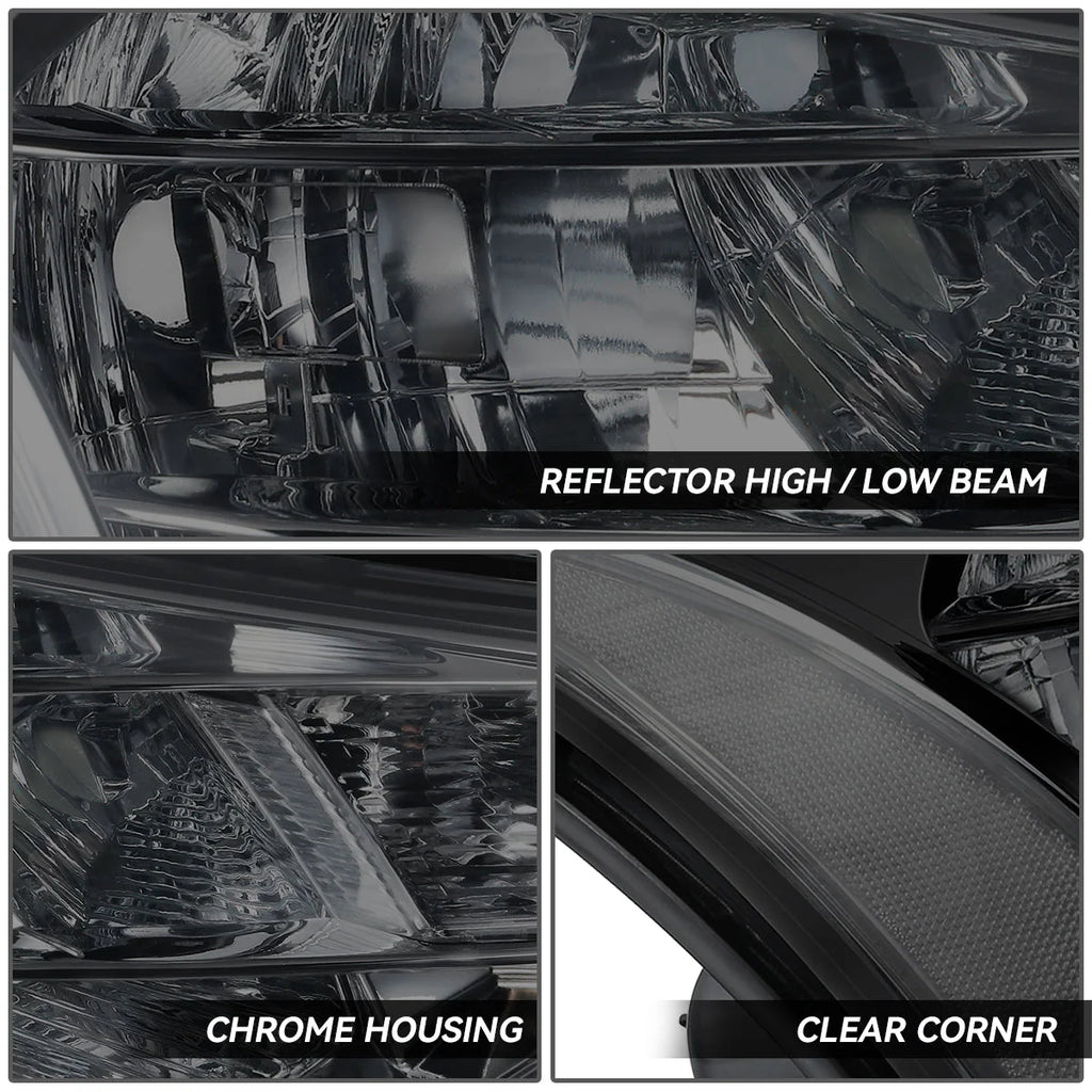 Factory Style Headlights 08-11 Ford Focus