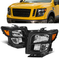 Factory Style Headlights 17-22 Nissan Titan, 16-22 XD