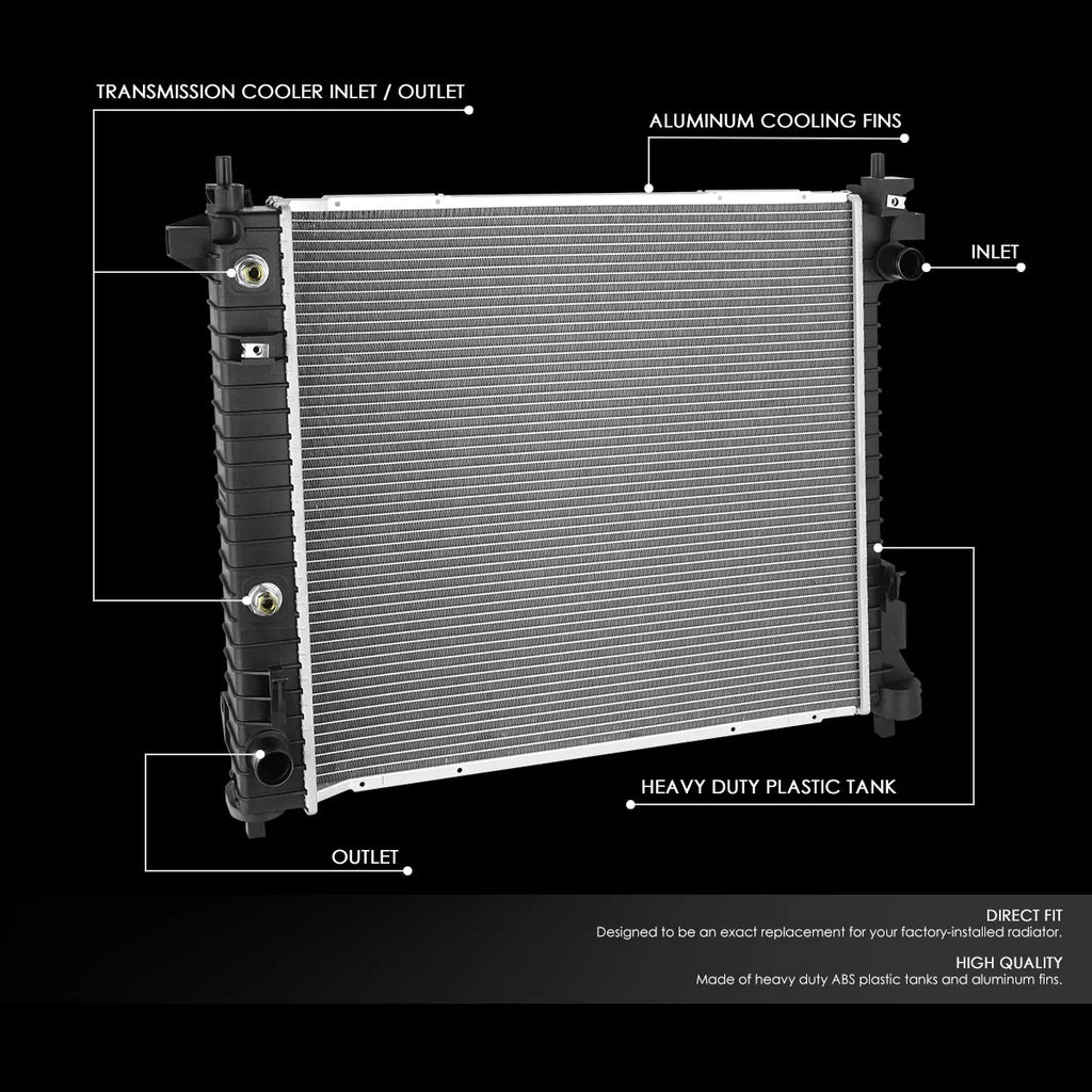 13242 Replacement Radiator 10-11 Cadillac SRX 2.8L