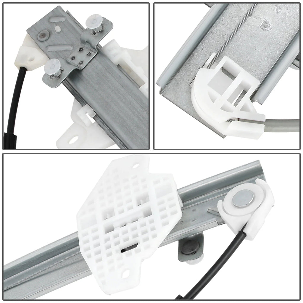 06-11 Hyundai Accent Sedan Kia Rio5 Manual Window Regulator - Front Right Passenger Side