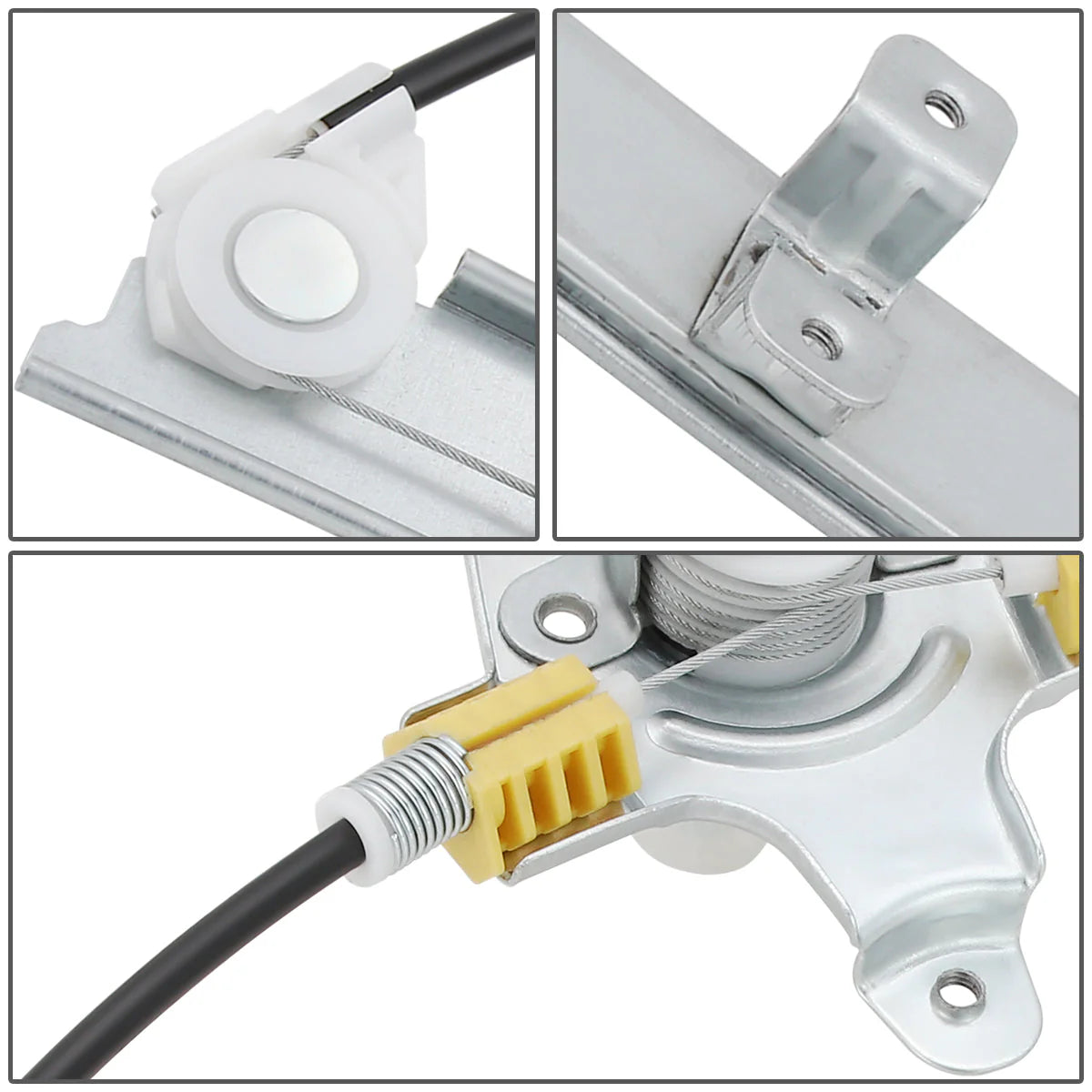 91-94 Nissan Sentra 91-12 Tsuru Sedan/ Wagon Manual Window Regulator - Front Right Passenger Side
