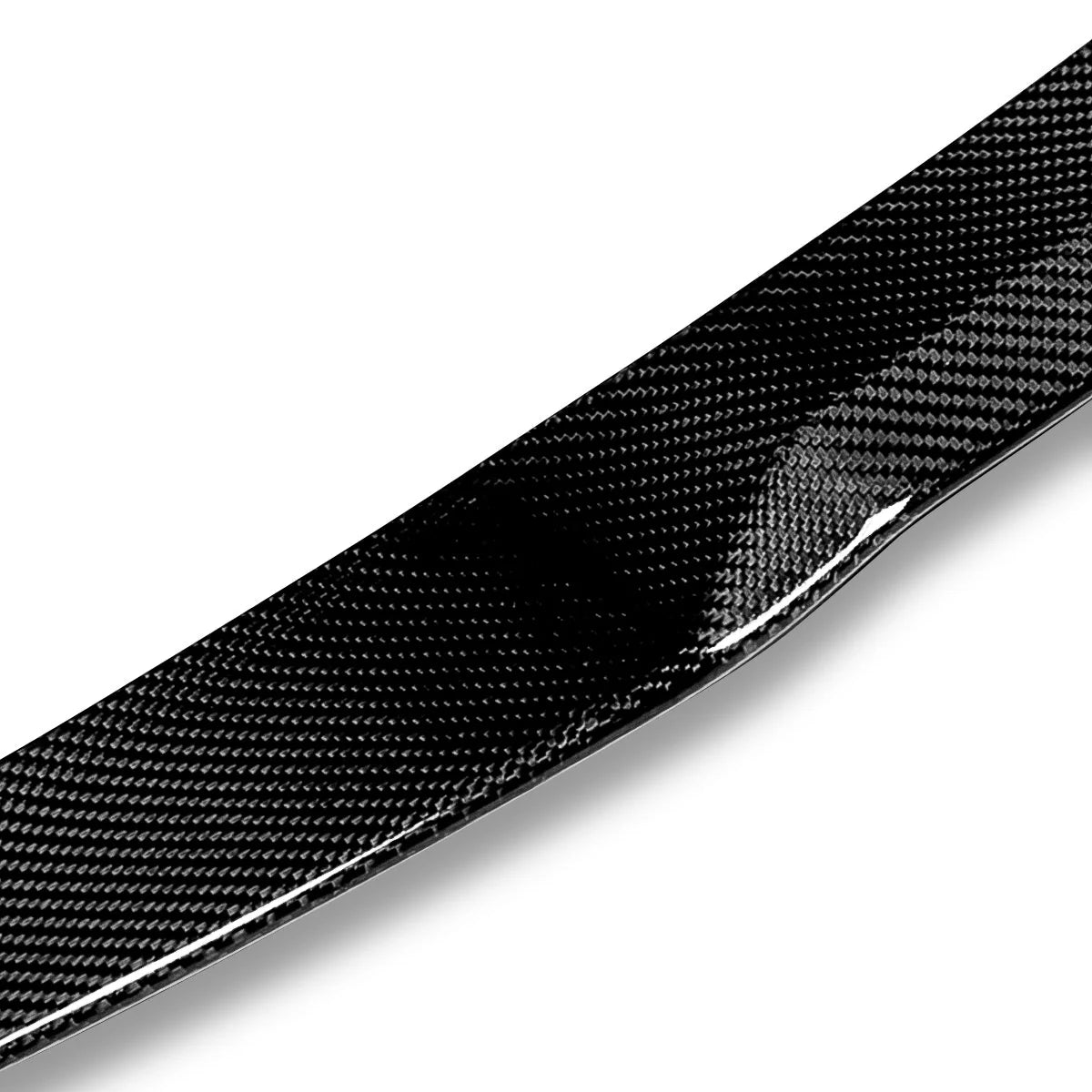 V-Style Carbon Fiber Rear Trunk Lid Spoiler 17-21 Audi A4 Quattro Sedan